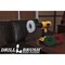 Drill Brush Power Scrubber By Useful Products 7 in W 5 in L Brush, Variety 5in-S-GRW-H-DB - alternate 2
